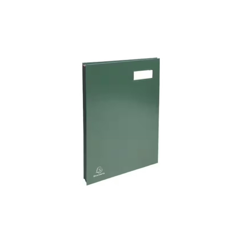 SIGNATAIRE EXACOMPTA 20 COMP. VERT