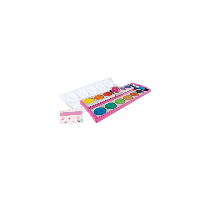 GOUACHE PELIKAN 12 PASTILLES 735K/12 ROSE (300008270)
