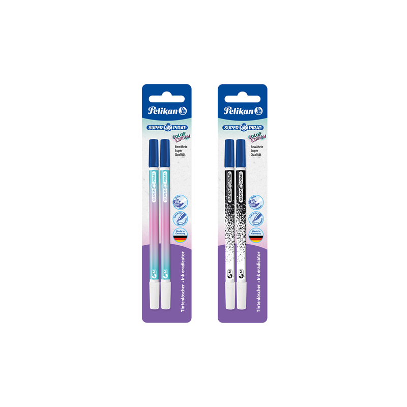 EFFACEUR PELIKAN COLOR EDITION 2PCS BLISTER (300010104)