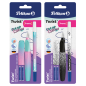 PLUME PELIKAN TWIST COLOR EDITION +2CART +EFFACEUR BLISTER (300010110)