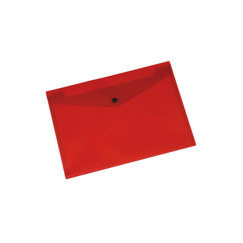 POCHETTE DOCUMENTS Q-CONNECT A4 ROUGE