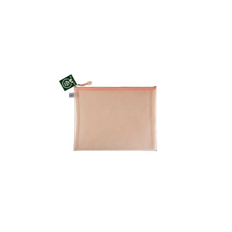 POCHETTE DOCUMENTS TIRETTE FOLDERSYS 272X357MM A4 ORANGE PASTEL