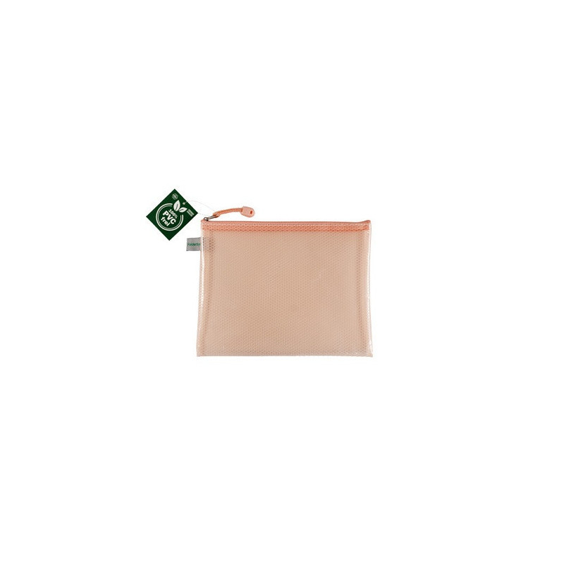 POCHETTE DOCUMENTS TIRETTE FOLDERSYS 200X254MM A5 ORANGE PASTEL