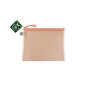 POCHETTE DOCUMENTS TIRETTE FOLDERSYS 200X254MM A5 ORANGE PASTEL