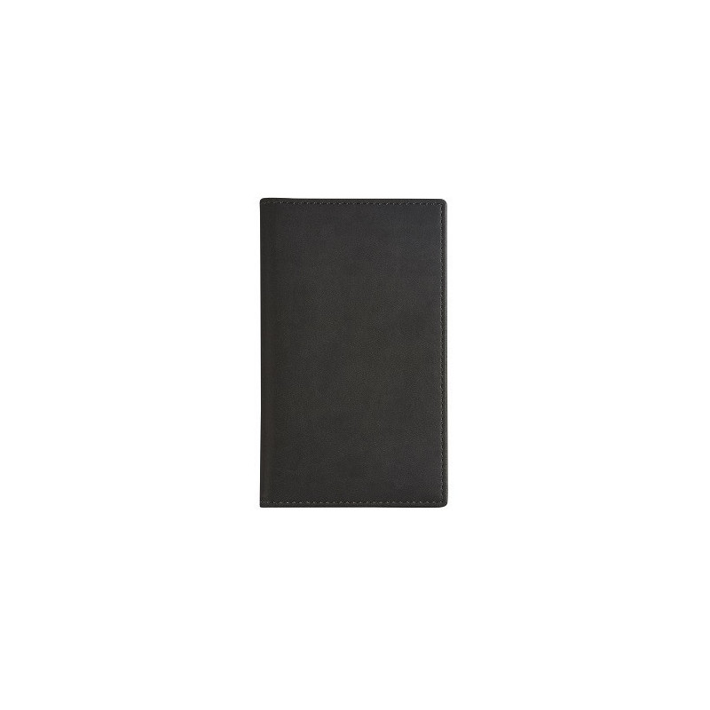 AGENDA BREPOLS 9X16CM 1SEM./2P. OPTIVISION SPIR. TRENTO NOIR