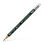 CRAYON NOIR FABER 9000 B BOUT-GOMME
