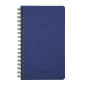 AGENDA BREPOLS 9X16CM 1SEM./2P. INTERPLAN SPIR. CALVI BLEU