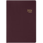 AGENDA BREPOLS 6,8X10,2CM 1SEM./2P. ARMADA SETA BORDEAUX