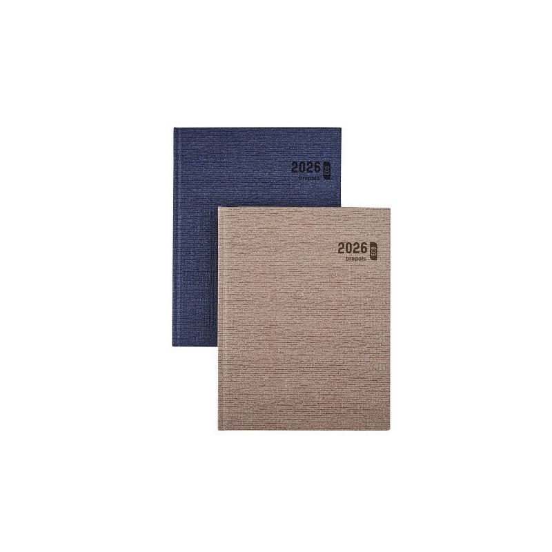 AGENDA BREPOLS 17,1X22CM 1SEM./2P.B ECOTIMING KAZAR ASS.