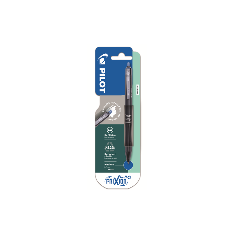 ROLLER PILOT FRIXION BALL PLUS 0,7 BLEU BLISTER