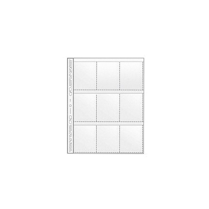 POCHETTE VELOFLEX PLASTIQUE A4 DIVISE EN 9X6,5X8,5CM 100PCS