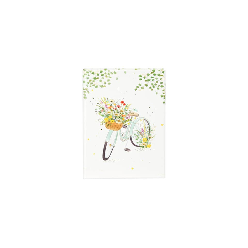 CARNET GOLDBUCH FLOWERY BIKE
