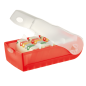 FICHIER HAN A7 CROCO ROUGE TRANSLUCIDE