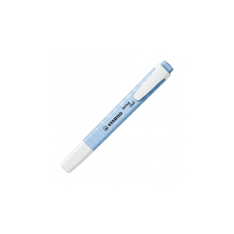 SURLIGNEUR STABILO SWING COOL PASTEL CLOUDY BLUE