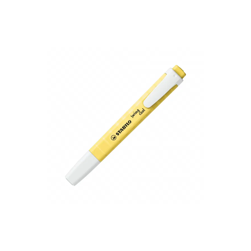 SURLIGNEUR STABILO SWING COOL PASTEL MILKY YELLOW