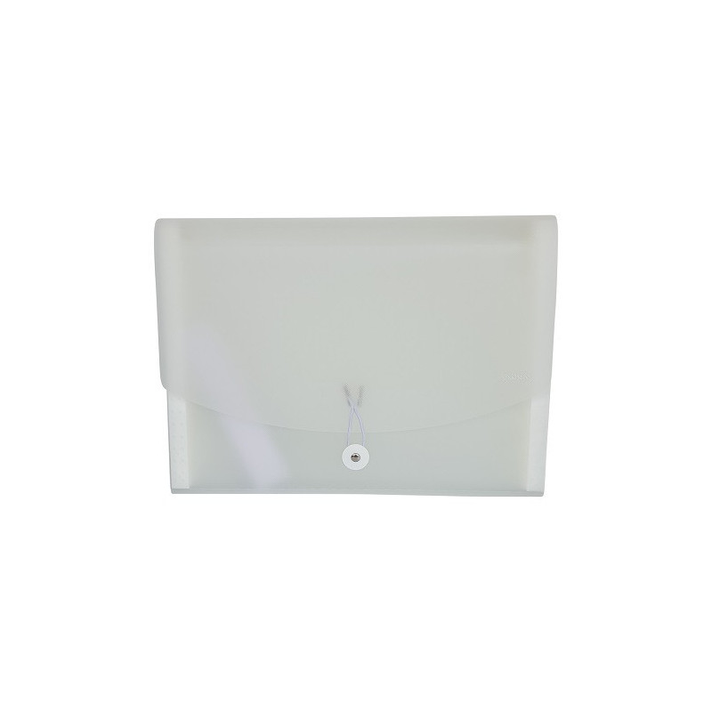 TRIEUR ACCORDEON DOCULINE 13 COMP. TRANSP. BLANC