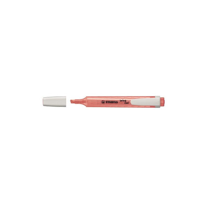 SURLIGNEUR STABILO SWING COOL ROUGE