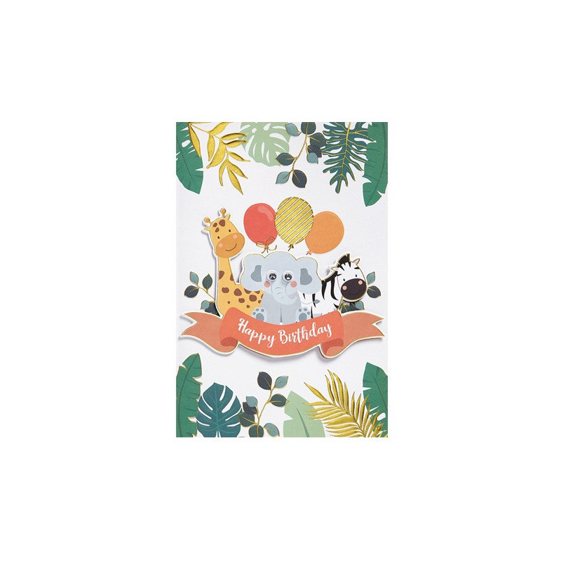 CARTE VOEUX BSB HAPPY BIRTHDAY ENFANT