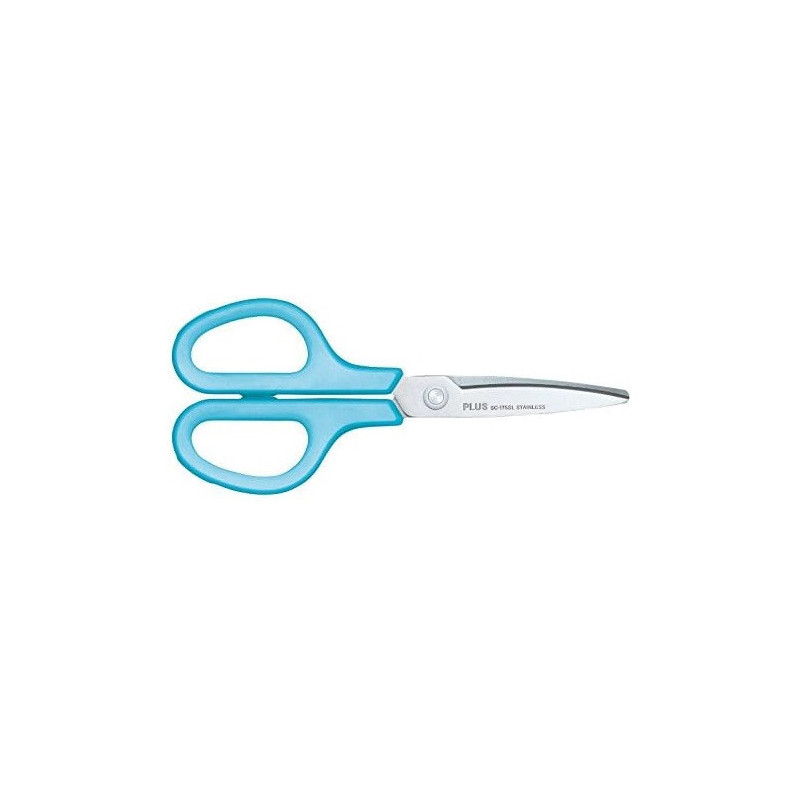 CISEAUX BUREAU PLUS 17,5CM BLEU