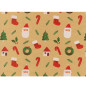 PAPIER CADEAU NOEL BSB