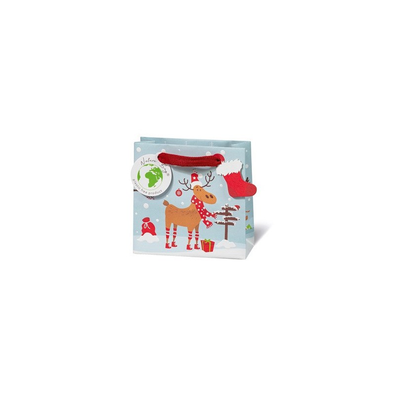 SACHET NOEL BSB 14,5X15X6CM RUDI