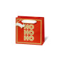 SACHET NOEL BSB 14,5X15X6CM HOHOHO