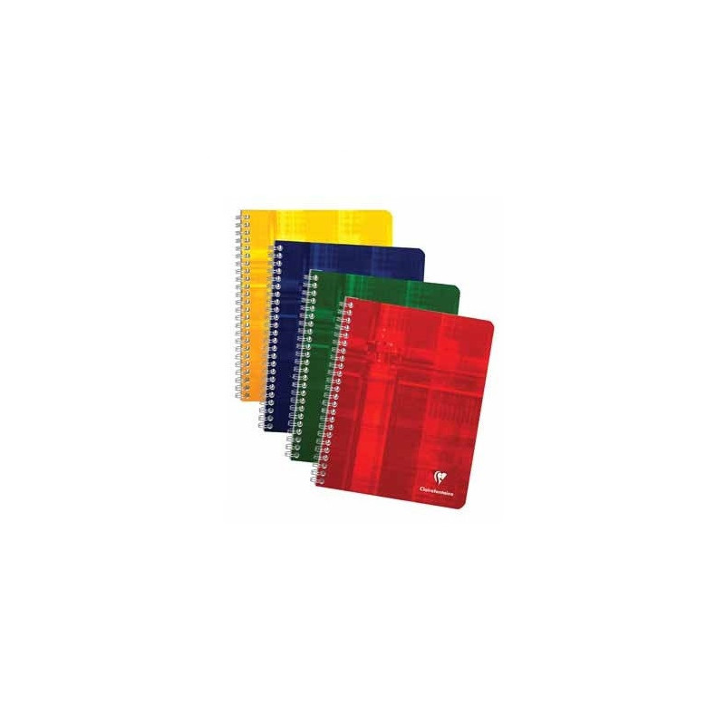 CAHIER CLAIREF. REL.INT. A5 QUAD.+M 60FLS ASS.