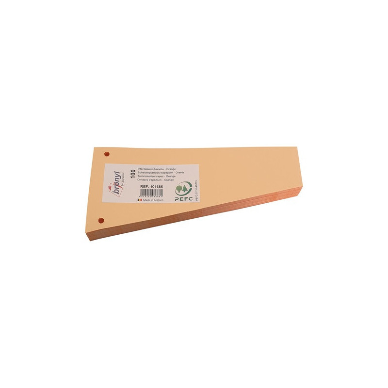 INTERCAL. TRAP. CART. ORANGE 100PCS DOCULINE