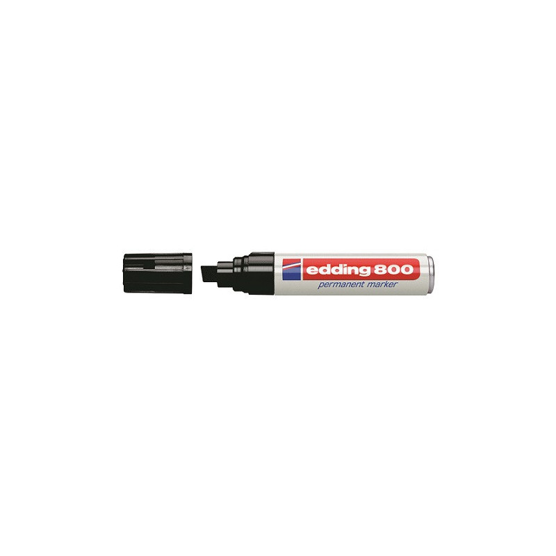 MARQUEUR PER. EDDING 800N 4-12MM NOIR BISEAUTEE