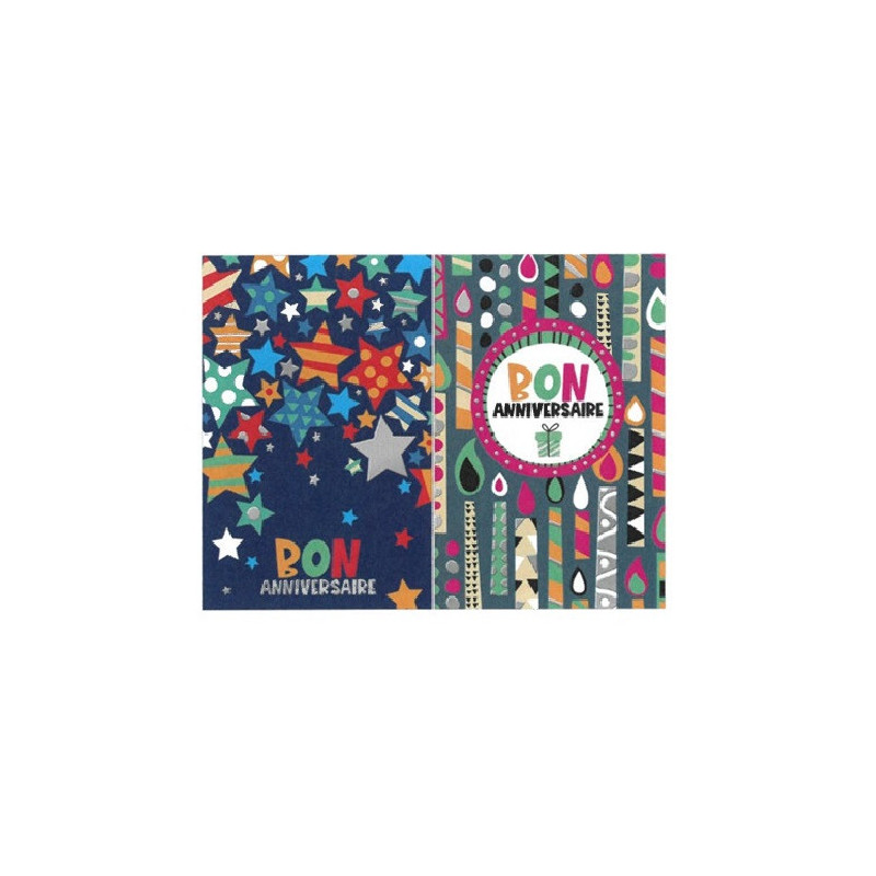 CARTE VOEUX ANNIVERSAIRE FRANCAIS