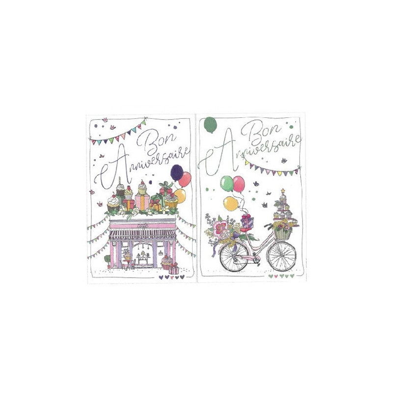 CARTE VOEUX ANNIVERSAIRE FRANCAIS