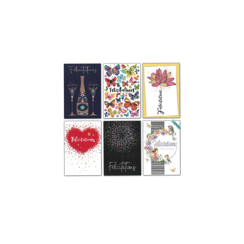 CARTE VOEUX FELICITATIONS