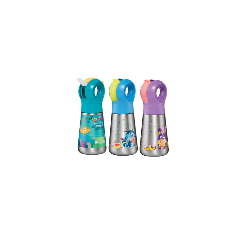 GOURDE MAPED 350ML INOX ENFANT 6PCS ASS.