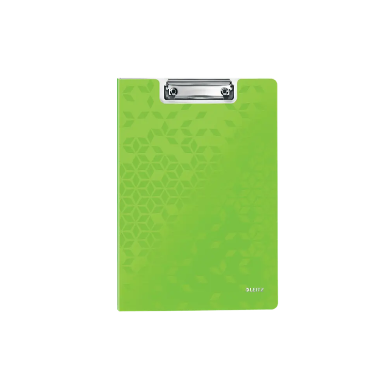 PLAQUE A PINCE A4 DOUBLE LEITZ VERT