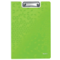 PLAQUE A PINCE A4 DOUBLE LEITZ VERT