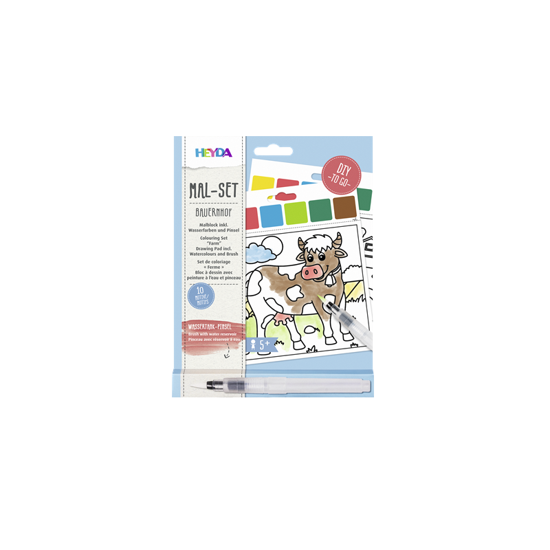 SET COLORIAGE ET BRICOLAGE HEYDA