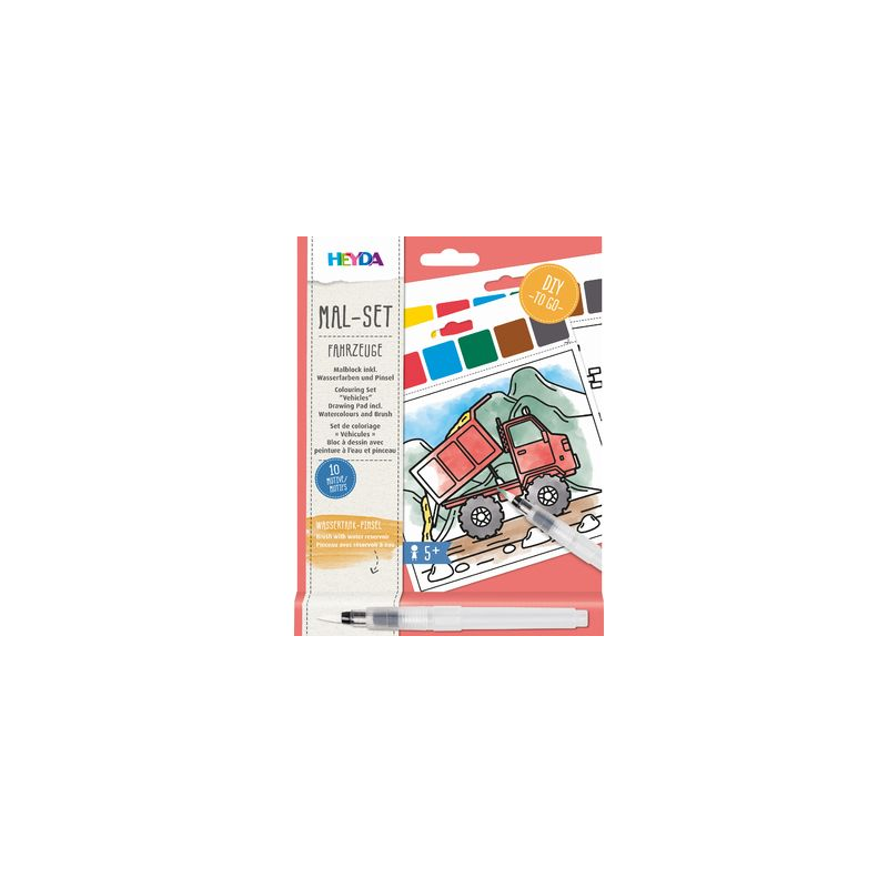 SET COLORIAGE ET BRICOLAGE HEYDA