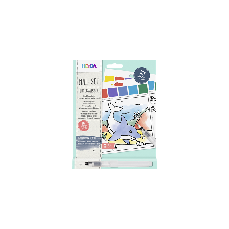 SET COLORIAGE ET BRICOLAGE HEYDA