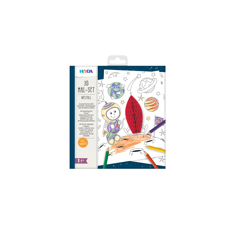 SET COLORIAGE ET BRICOLAGE HEYDA