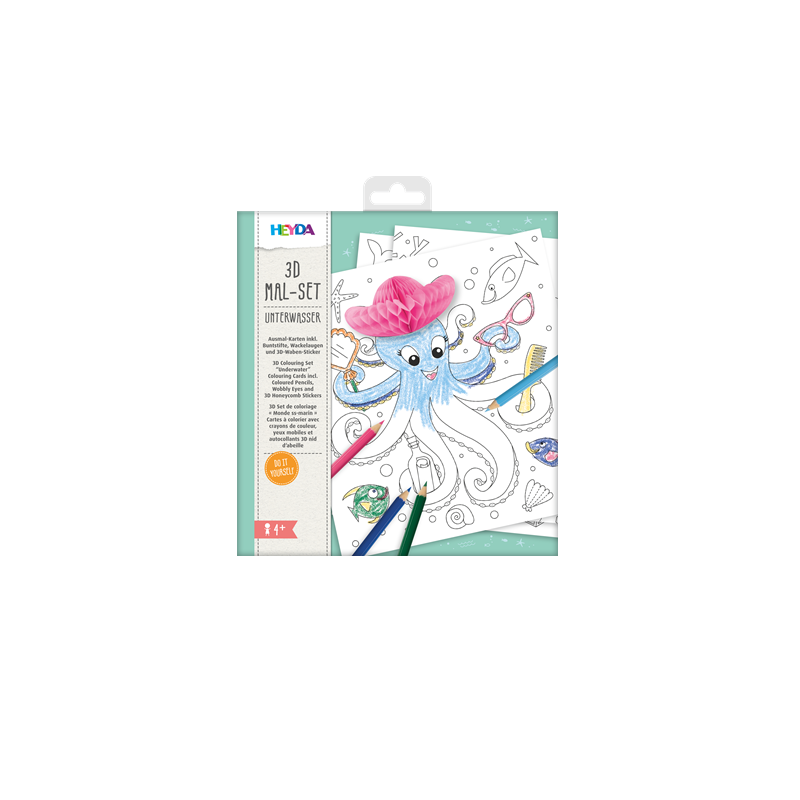SET COLORIAGE ET BRICOLAGE HEYDA