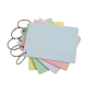 FICHE 75X105MM LIGNE 100PCS EXACOMPTA (A7)