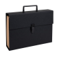 TRIEUR ACCORDEON EXACOMPTA A4 PP 20 COMP.+BOUTON POUSSOIR NOIR