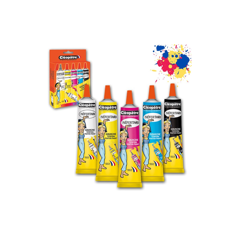 GOUACHE CLEOPATRE 30ML 5PCS