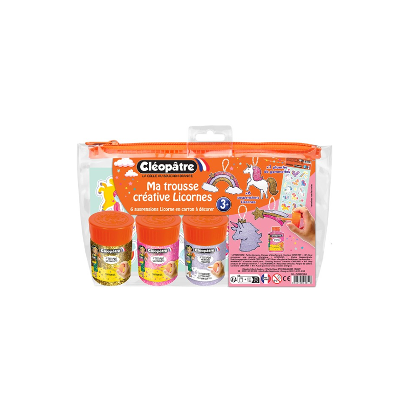 TROUSSE CREATIVE CLEOPATRE LICORNE