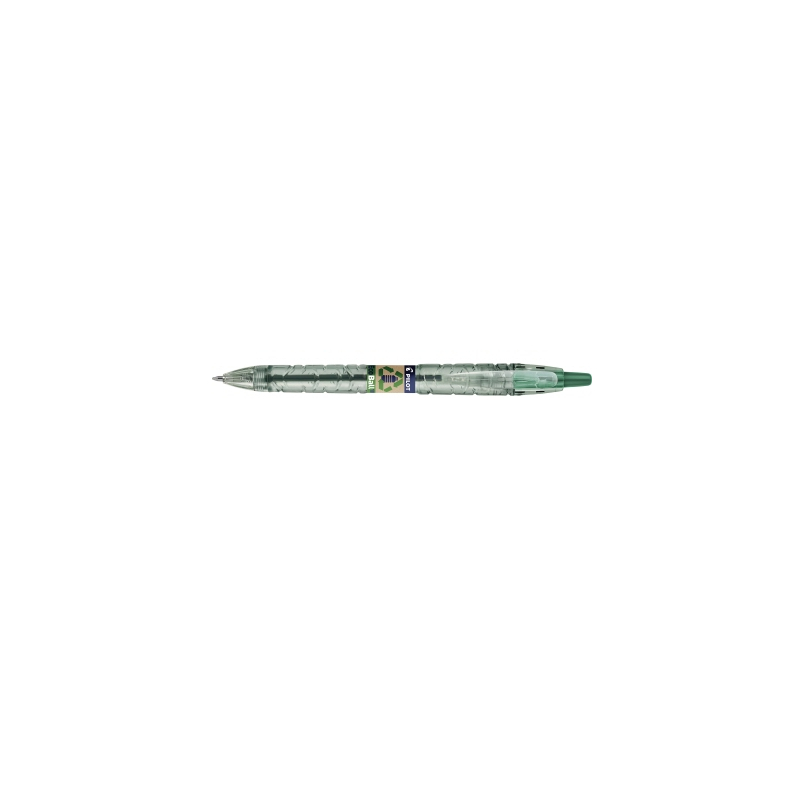 STYLO BILLE PILOT RETR. B2P 1,0 VERT RECYCLE