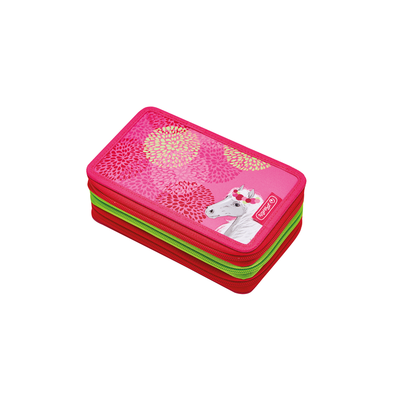 PLUMIER HERLITZ 3 COMP. 31PCS BLOOMY HORSE (300001448)