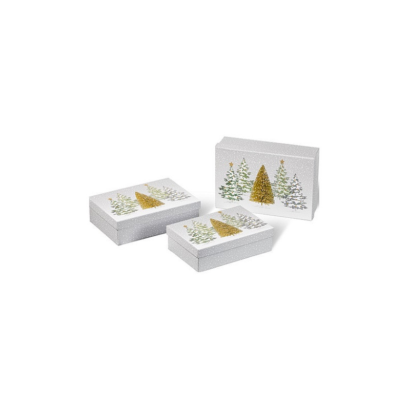 BOITE CADEAU BSB NOEL WHITE SILENCE 3PCS COMPOSE DE: