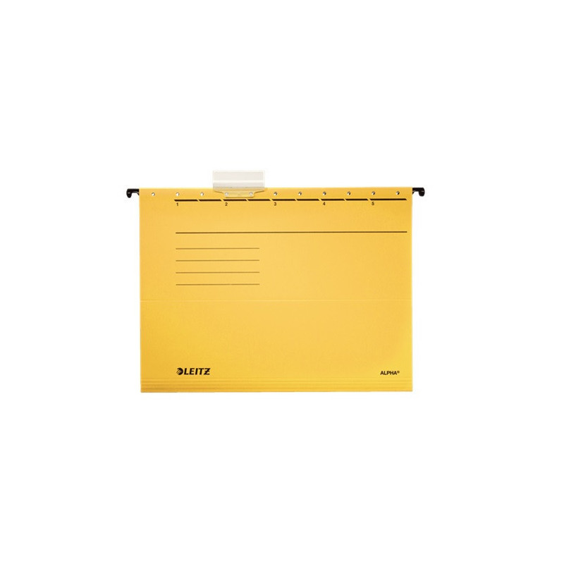 DOSSIER SUSPENDU LEITZ TIR.330.FV.JAUNE