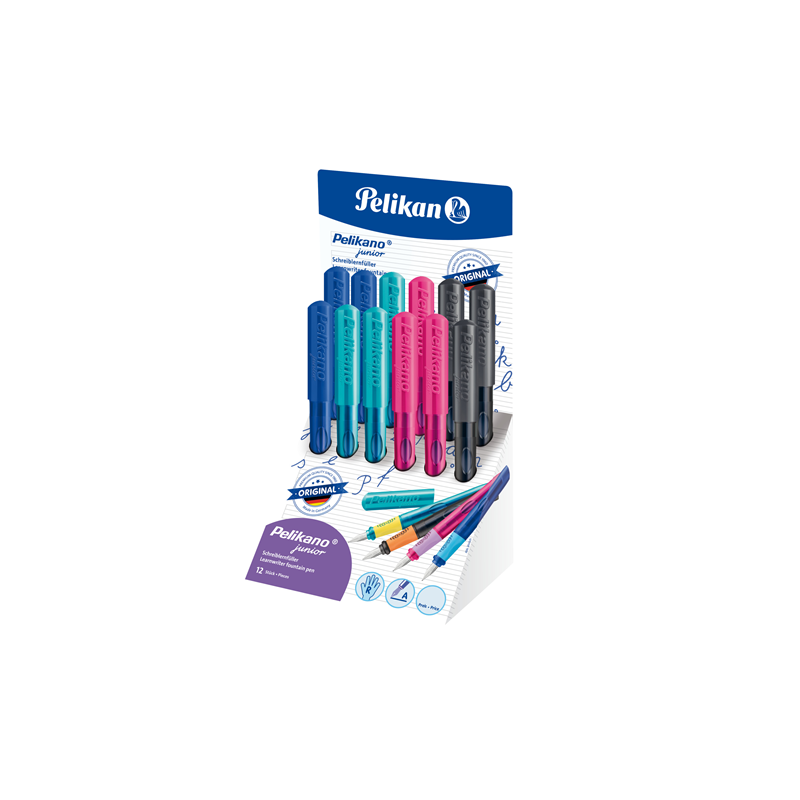 PLUME PELIKANO-JUNIOR DROITIER ASS. PRES. 12PCS (300007939)