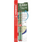 CRAYON NOIR STABILO EASYGRA. HB 2PCS DROIT. PASTEL VERT BLISTER
